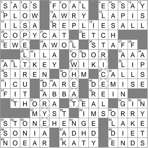 faux pas crossword